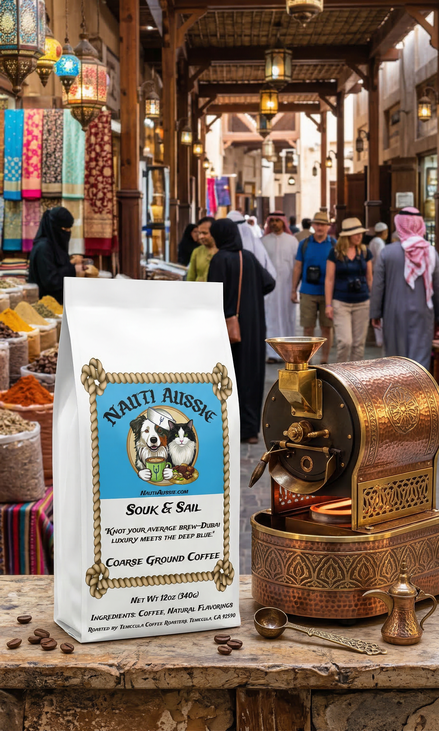 Souk & Sail (Dubai Chocolate)