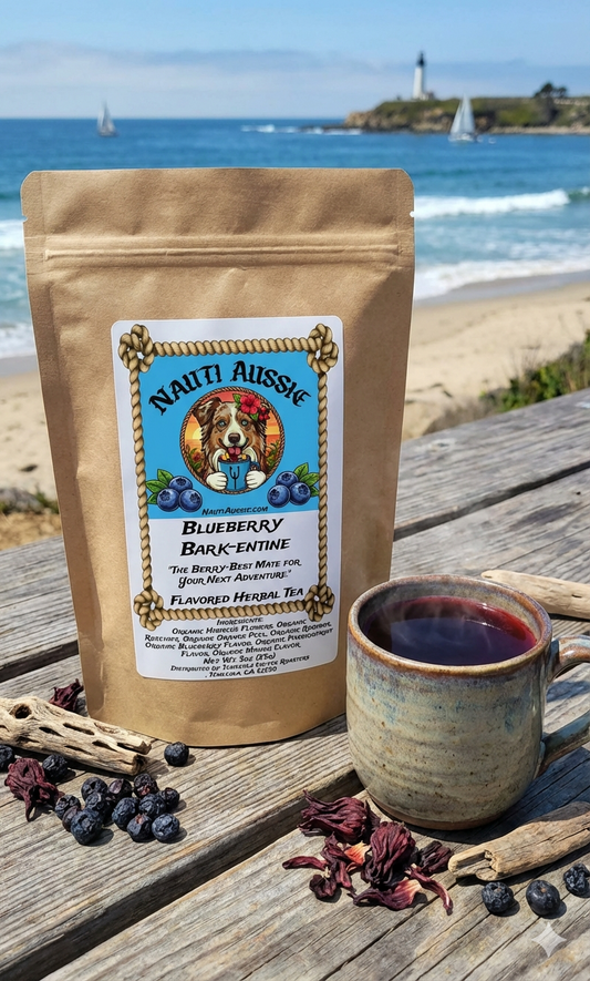 Blueberry Bark-entine - Blueberry, Mango, Passionfruit, Floral | Loose Leaf Tea